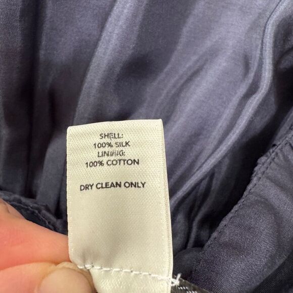 LOFT Ann Taylor silk ombré 3 color dress size 8 - Picture 7 of 7